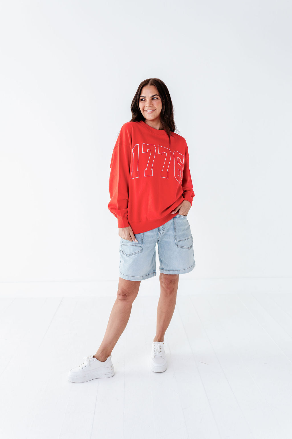 "1776" Sweatshirt - Size Small Left