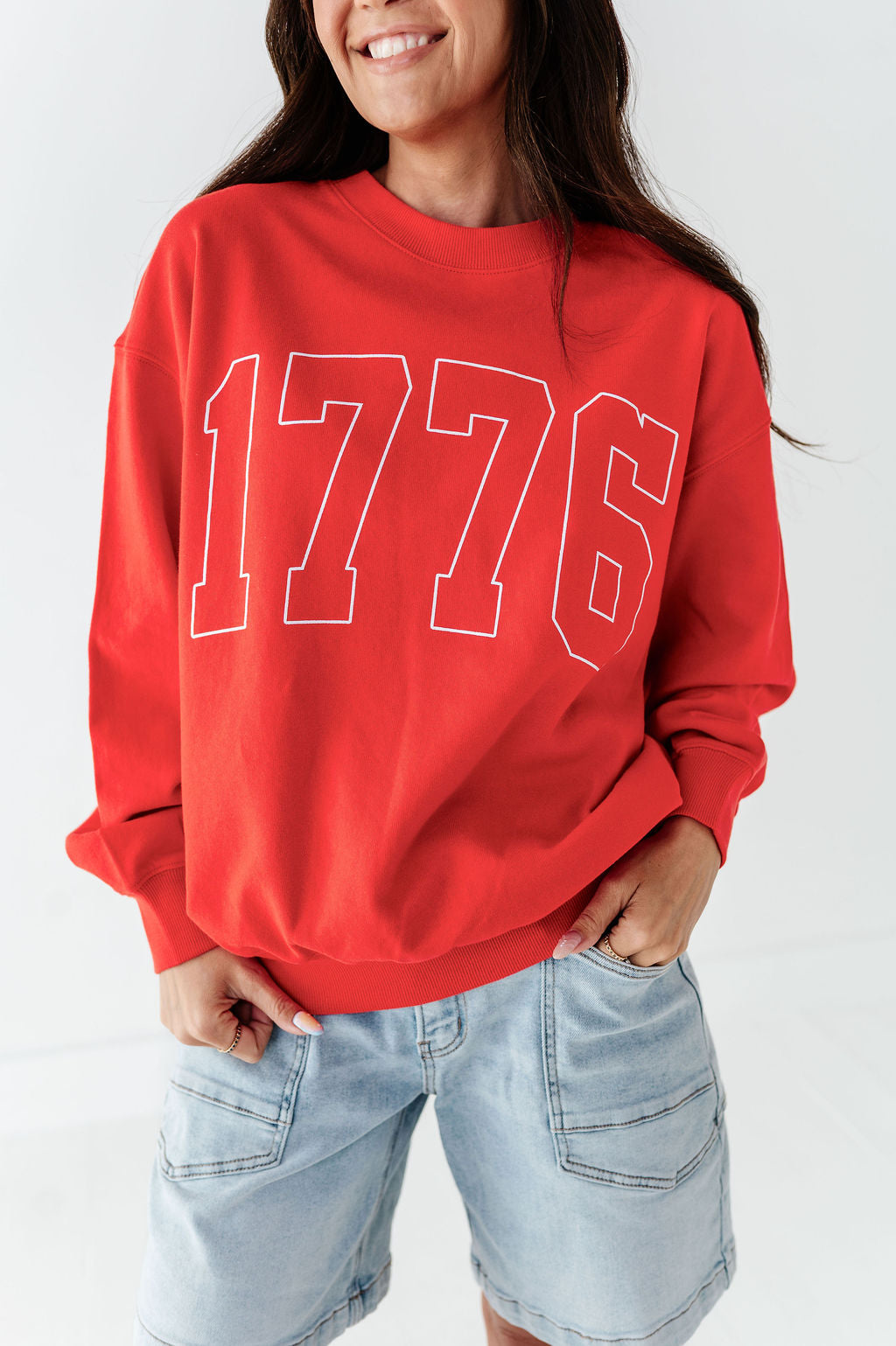 "1776" Sweatshirt - Size Small Left