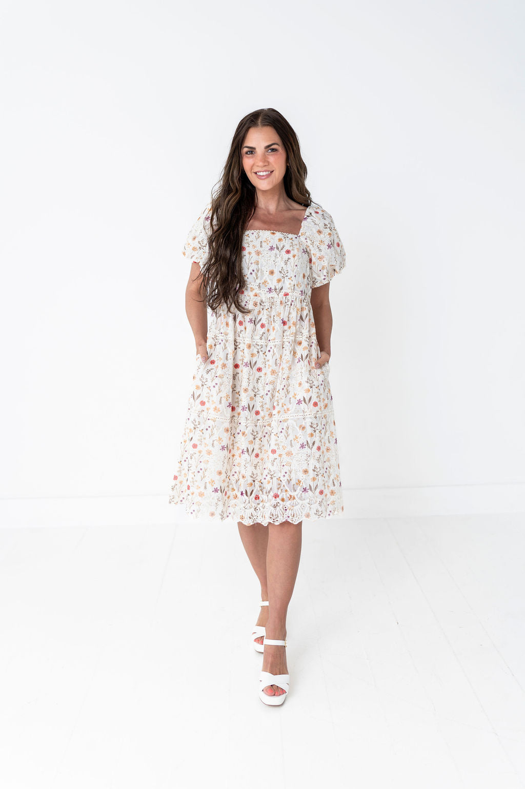Wildflower Embroidered Dress