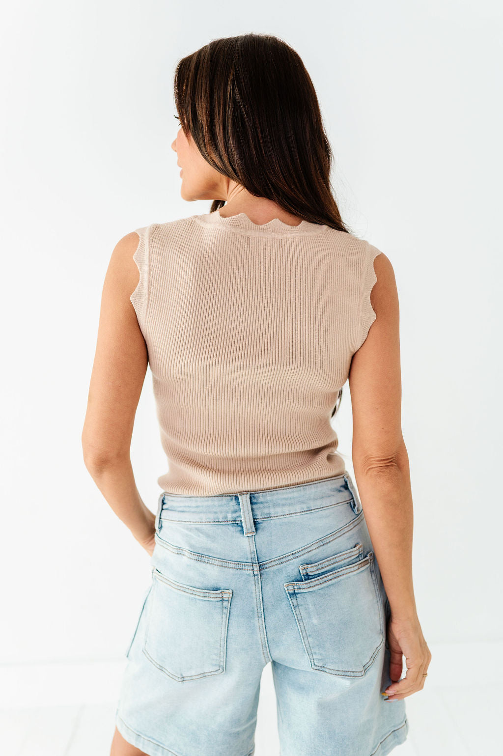 Kourtney Top in Taupe