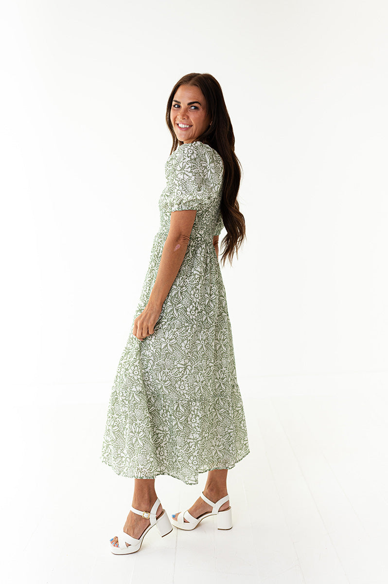 Fern Smocked Dress