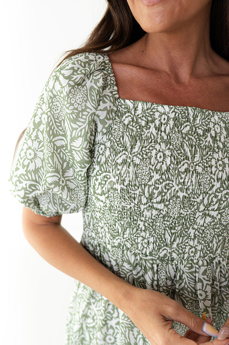 Fern Smocked Dress