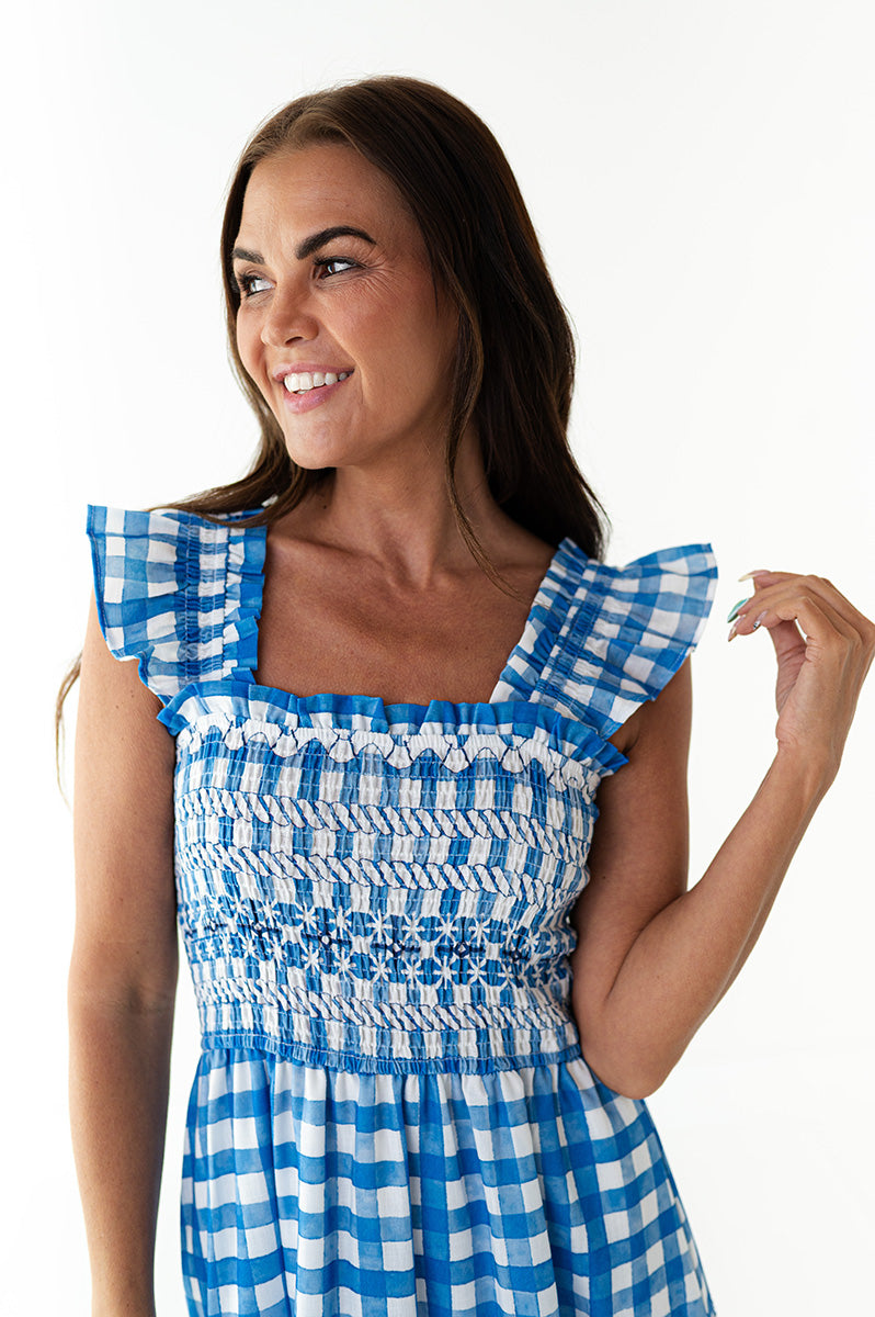 Saylor Gingham Dress