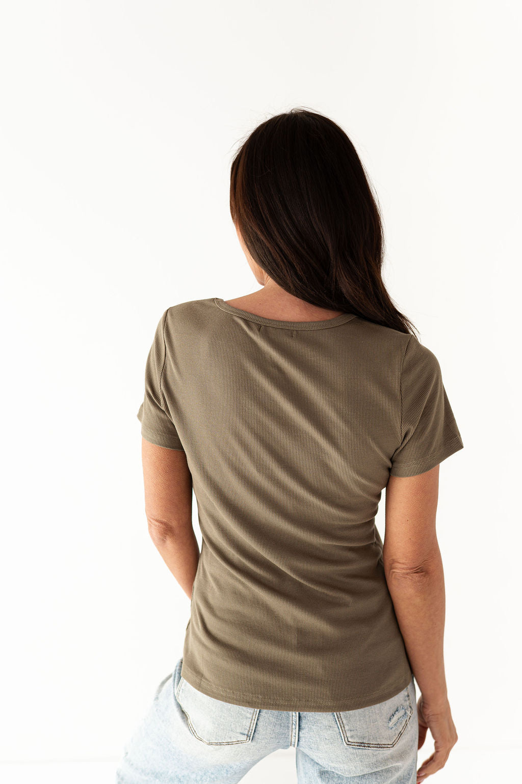 Trista Ribbed Top