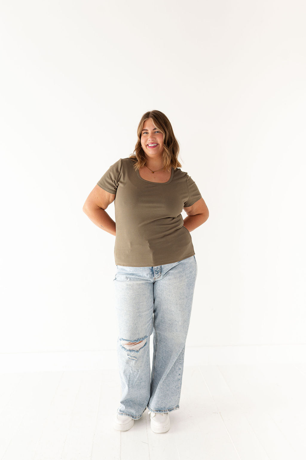 Trista Ribbed Top