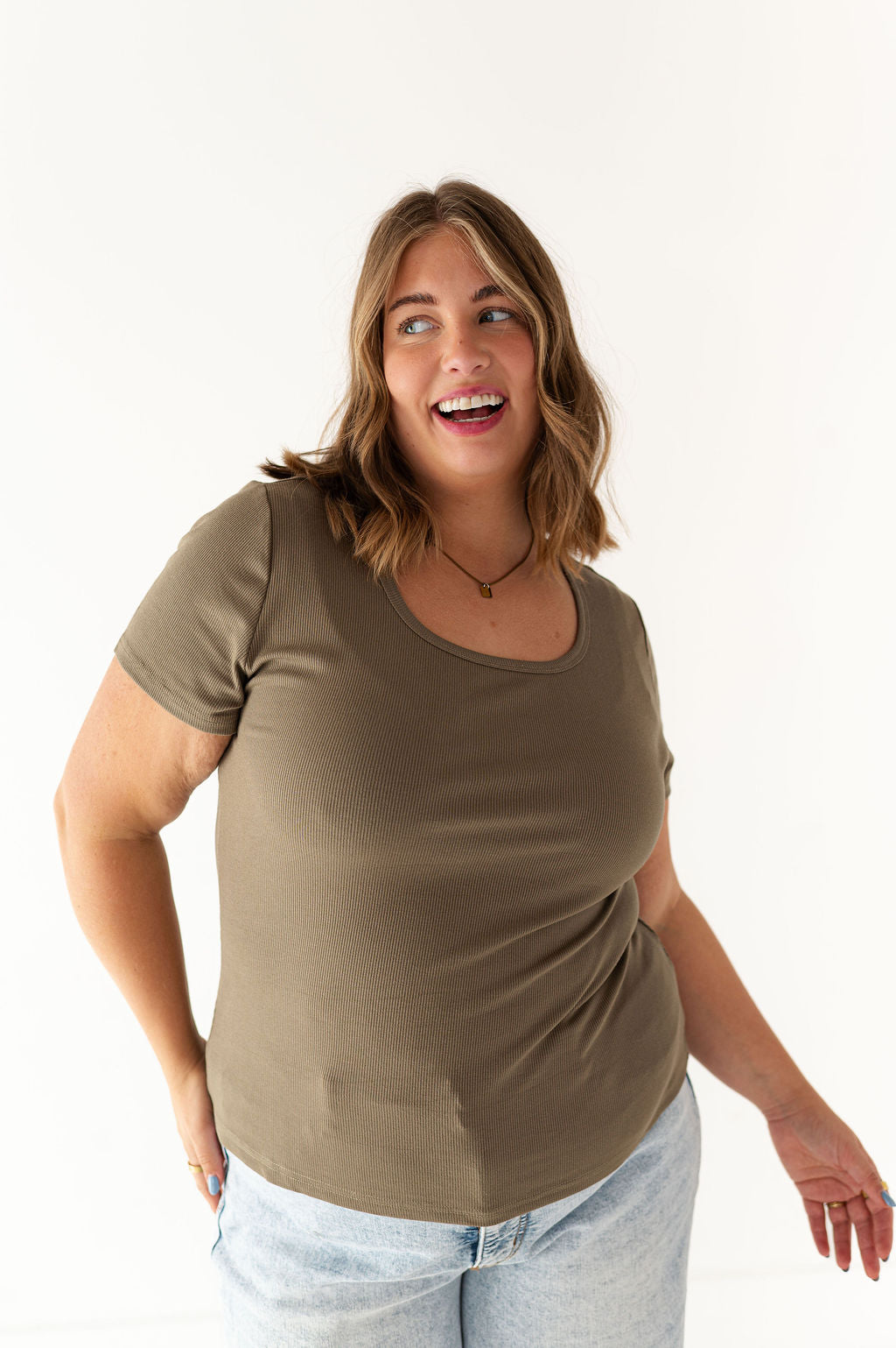 Trista Ribbed Top